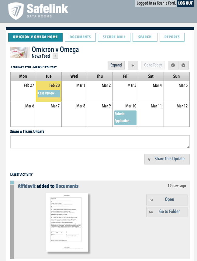 Calendar-screenshot
